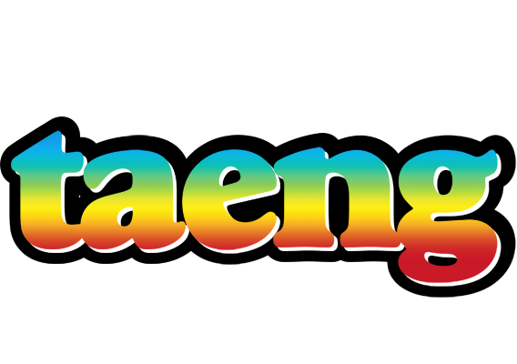 Taeng color logo