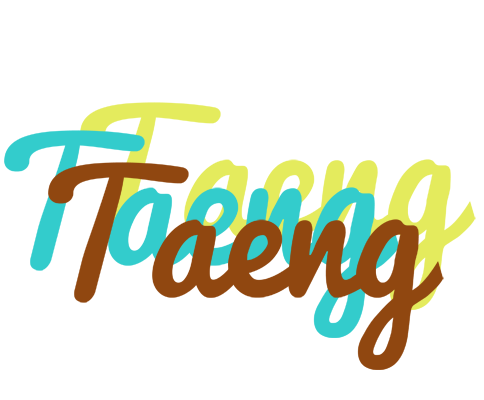Taeng cupcake logo