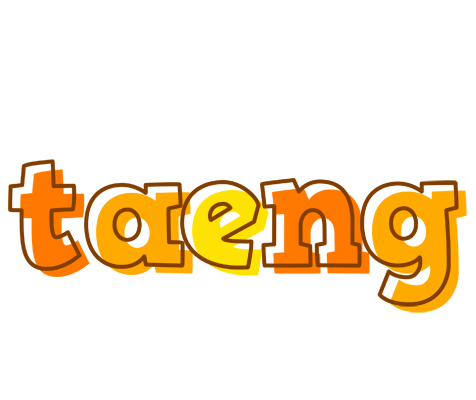 Taeng desert logo