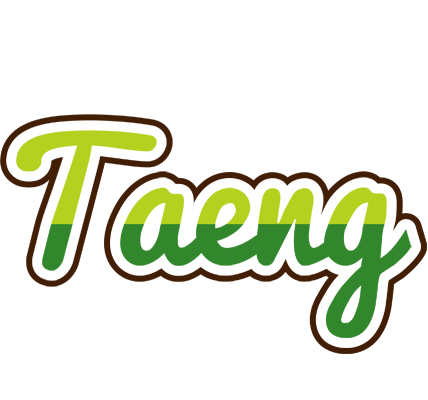Taeng golfing logo