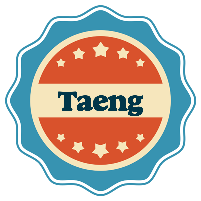 Taeng labels logo
