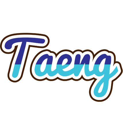 Taeng raining logo