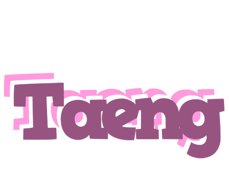 Taeng relaxing logo