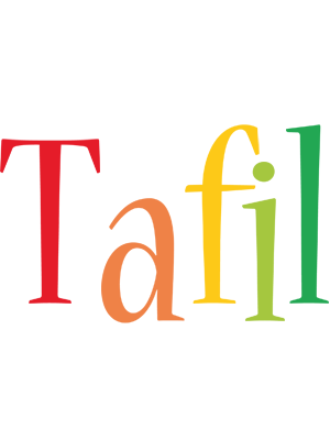 Tafil birthday logo