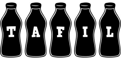 Tafil bottle logo