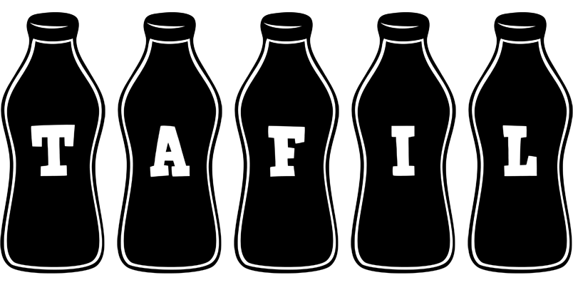Tafil bottle logo