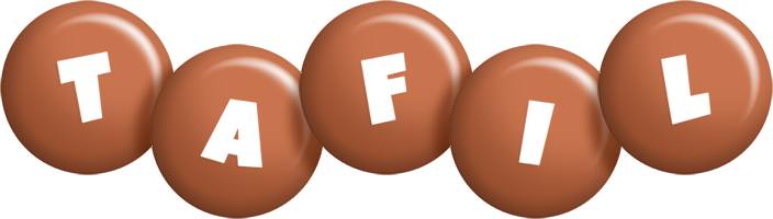 Tafil candy-brown logo