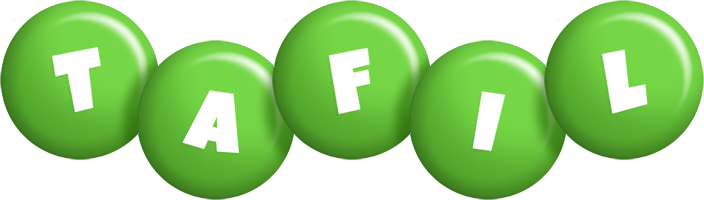 Tafil candy-green logo