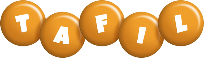 Tafil candy-orange logo