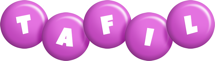 Tafil candy-purple logo