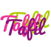 Tafil flowers logo