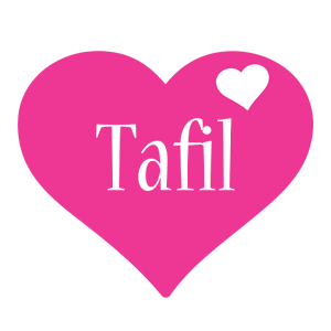 Tafil love-heart logo