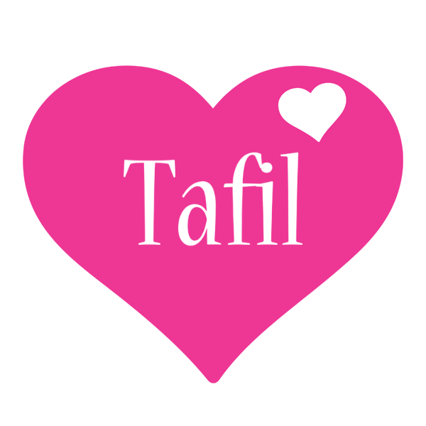 Tafil love-heart logo