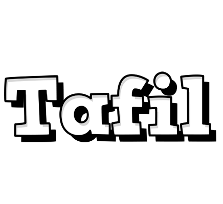 Tafil snowing logo