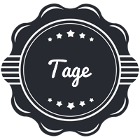 Tage badge logo