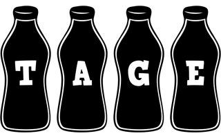 Tage bottle logo