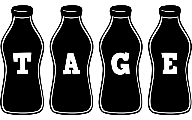 Tage bottle logo