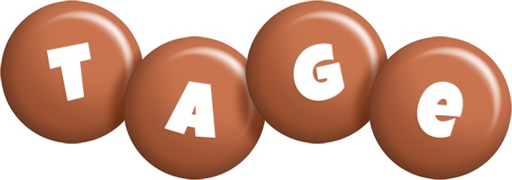 Tage candy-brown logo