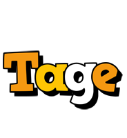 Tage cartoon logo