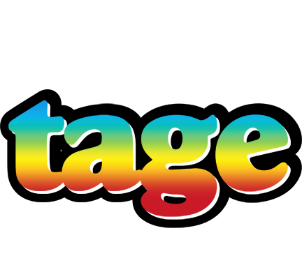 Tage color logo