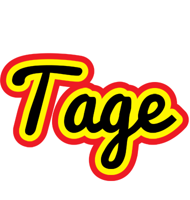 Tage flaming logo