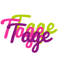 Tage flowers logo