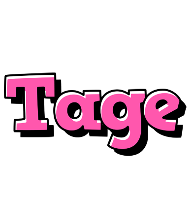 Tage girlish logo