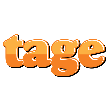 Tage orange logo