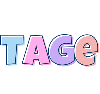 Tage pastel logo