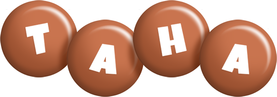 Taha candy-brown logo