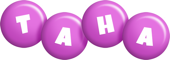 Taha candy-purple logo