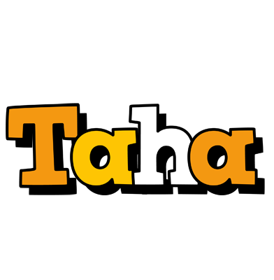 Taha cartoon logo