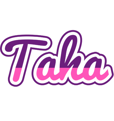 Taha cheerful logo