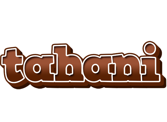 Tahani brownie logo