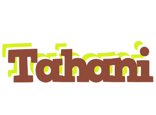 Tahani caffeebar logo