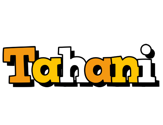 Tahani cartoon logo