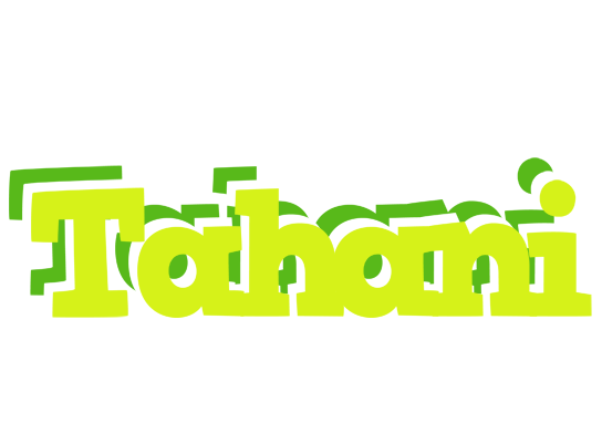 Tahani citrus logo