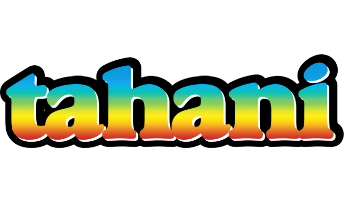 Tahani color logo