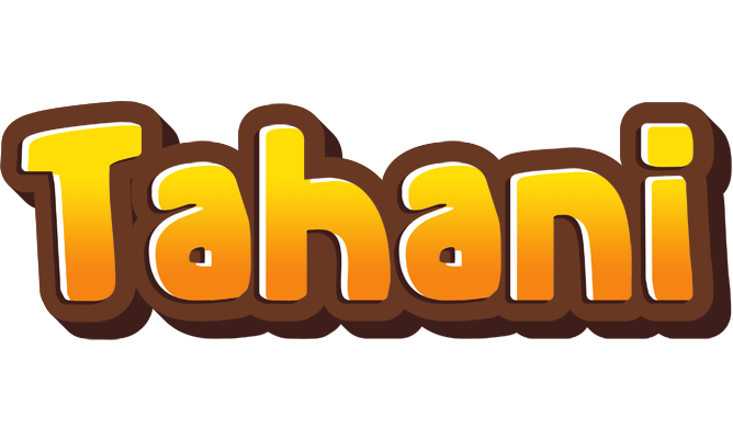 Tahani cookies logo
