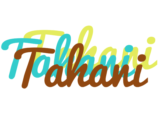 Tahani cupcake logo