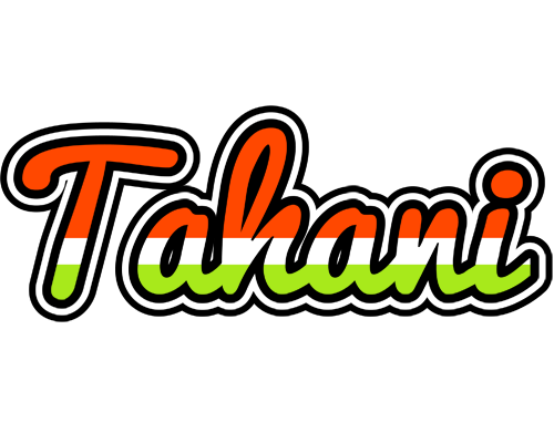 Tahani exotic logo