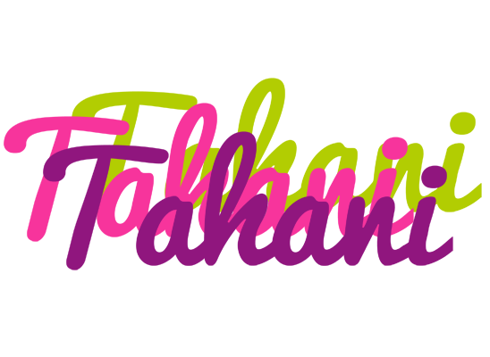 Tahani flowers logo