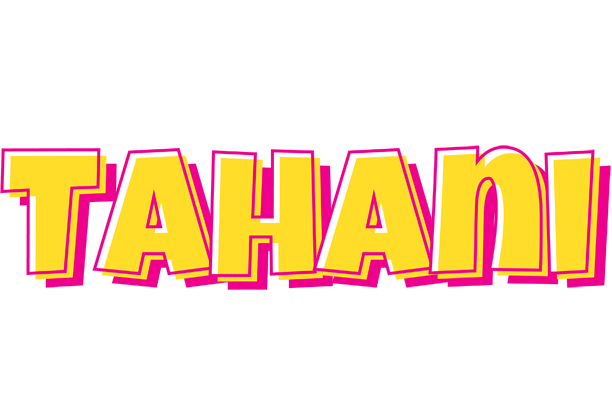 Tahani kaboom logo
