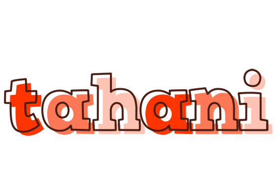 Tahani paint logo