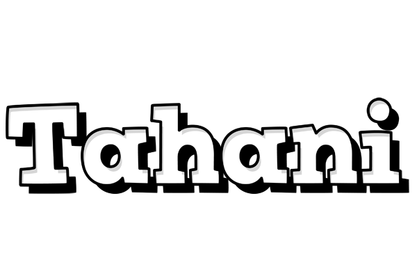 Tahani snowing logo