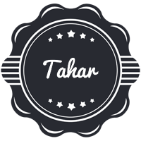 Tahar badge logo