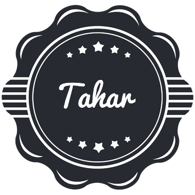 Tahar badge logo
