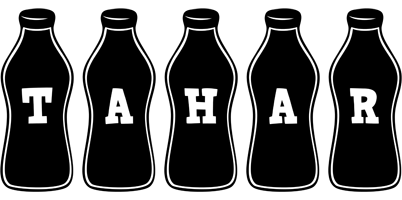 Tahar bottle logo