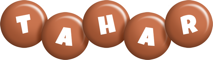 Tahar candy-brown logo