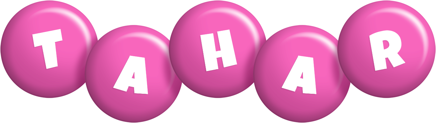 Tahar candy-pink logo